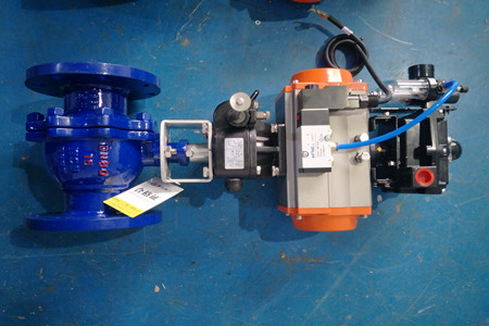 不銹鋼氣動球閥 奧克